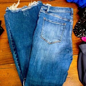 Risen distressed Bell Bottoms size 11